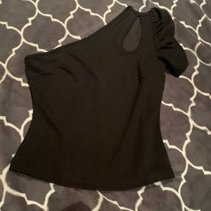 Shein one sholder top